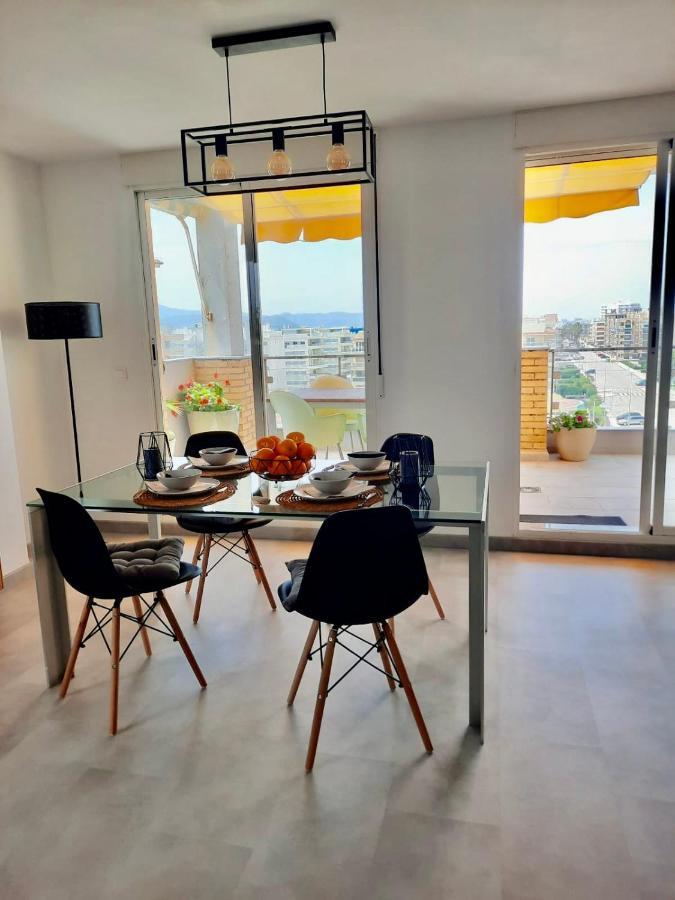 Apartamento A 100 Metros De La Playa Con Grande Terraza Y Vistas Al Mar Daimús Buitenkant foto