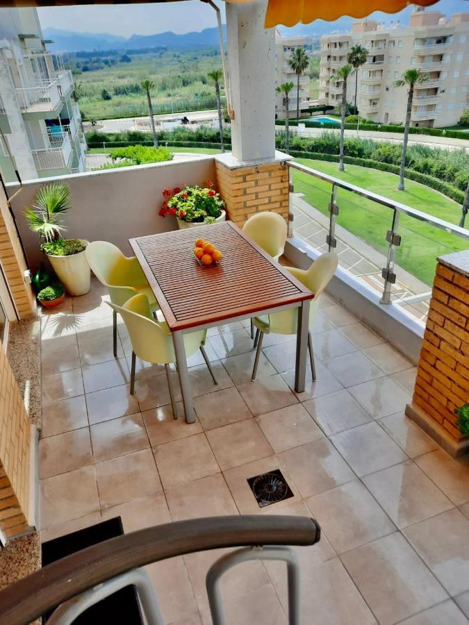 Apartamento A 100 Metros De La Playa Con Grande Terraza Y Vistas Al Mar Daimús Buitenkant foto