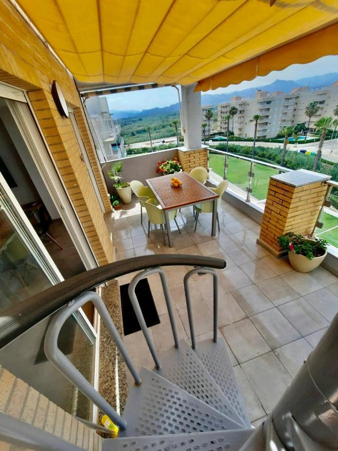 Apartamento A 100 Metros De La Playa Con Grande Terraza Y Vistas Al Mar Daimús Buitenkant foto