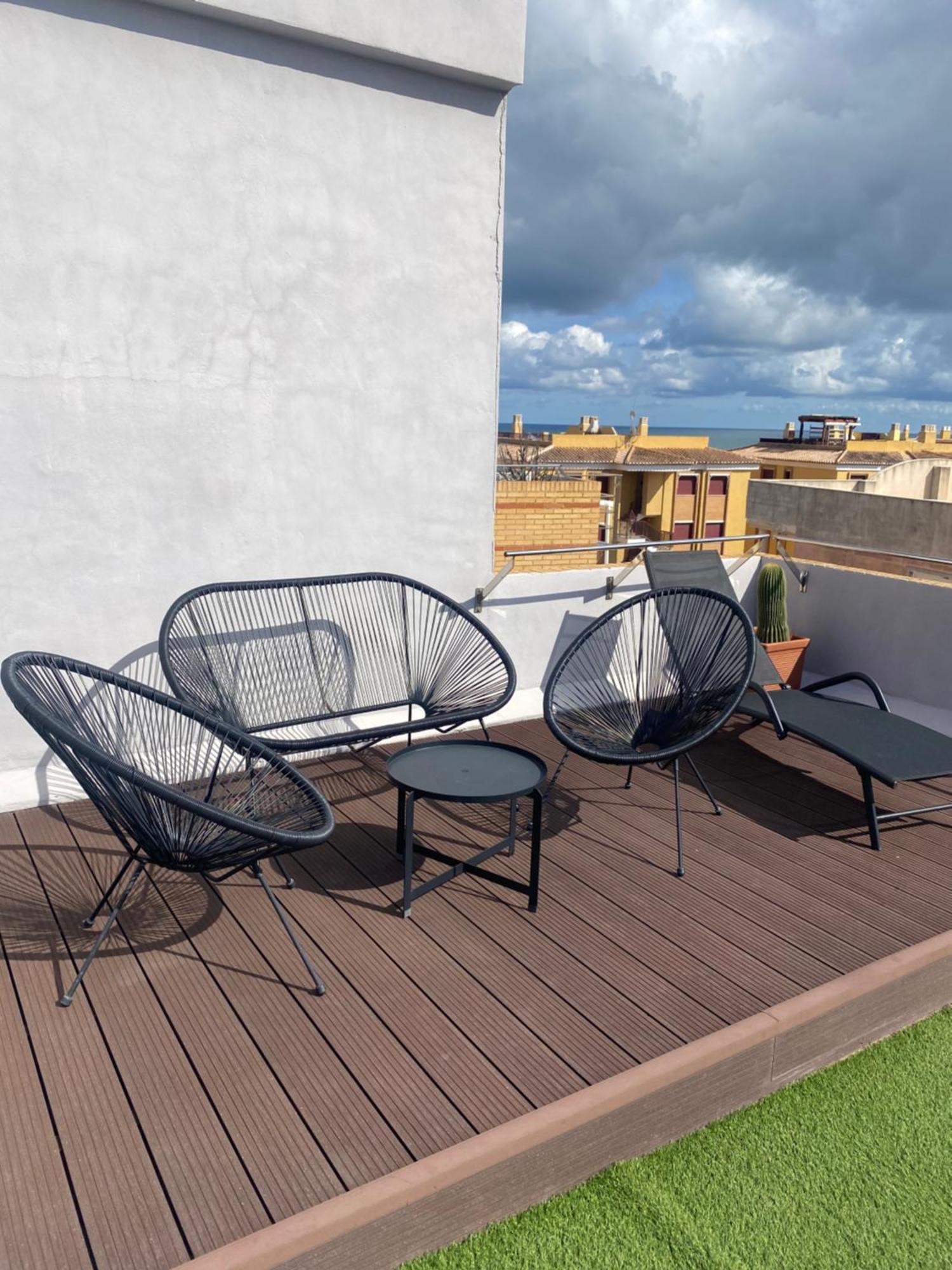 Apartamento A 100 Metros De La Playa Con Grande Terraza Y Vistas Al Mar Daimús Buitenkant foto