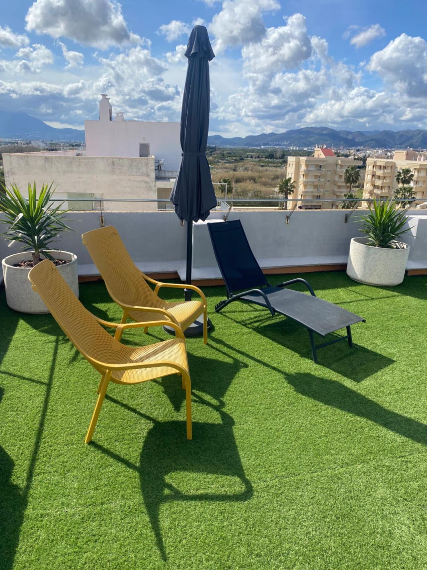 Apartamento A 100 Metros De La Playa Con Grande Terraza Y Vistas Al Mar Daimús Buitenkant foto